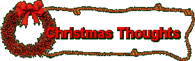 Christmas Thoughts